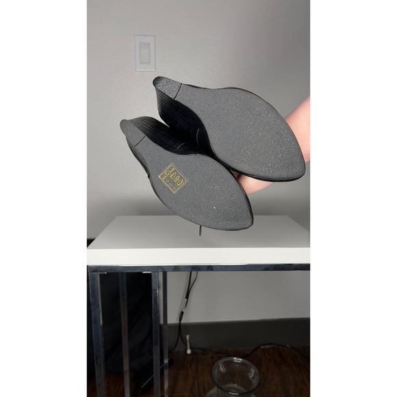 Lace Up Faux Alligator Texture Wedge Heels - Picture 7 of 8